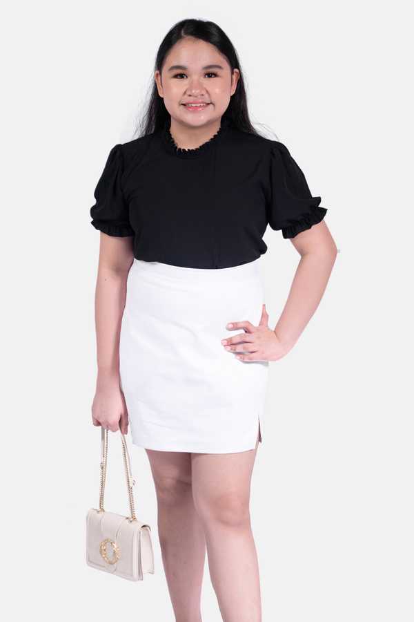 Ruffled Top - Shadow