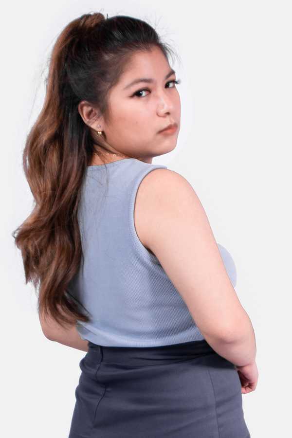 Ribbed Sleeveless Top - Skye
