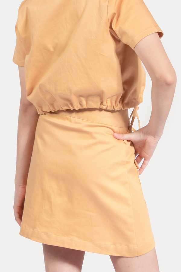 Button Down Skirt - Sunrise