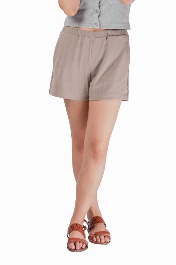 Garterized Shorts - Sandstorm