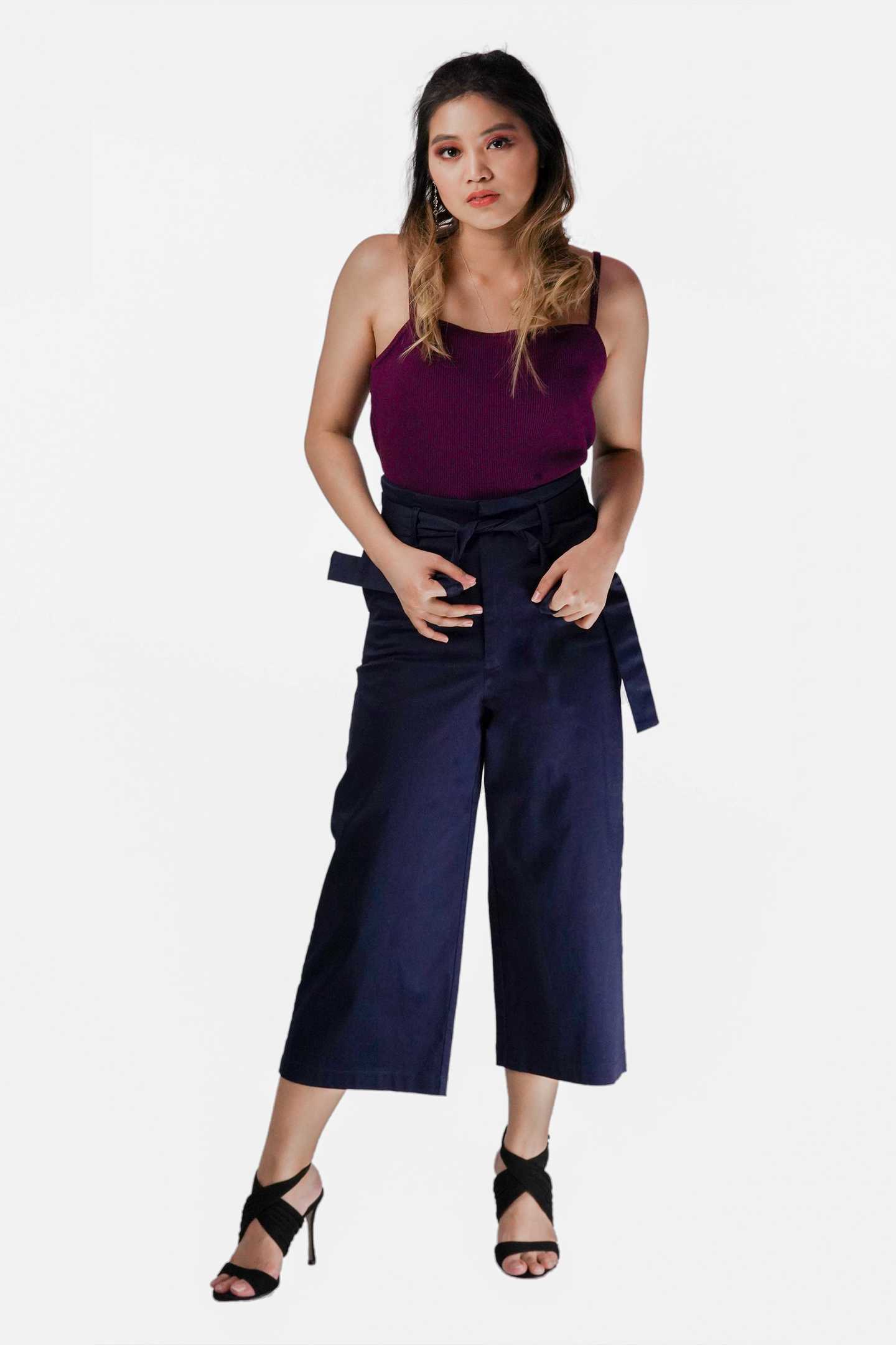 Culotte Pants - Midnight