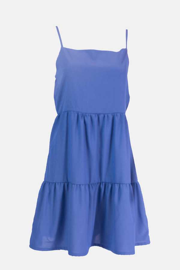 Spaghetti Strap Dress - Shadow