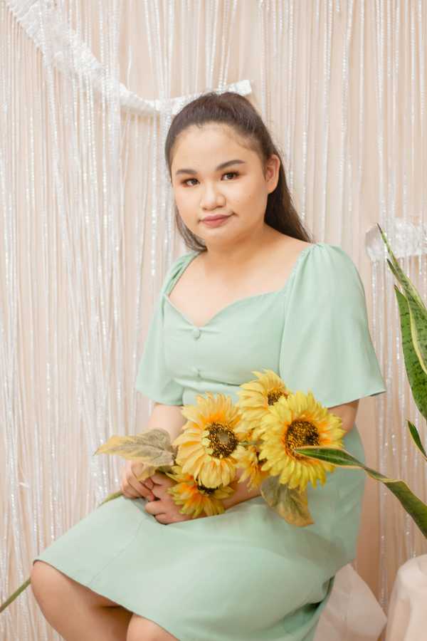 Sweetheart Dress - Cloud