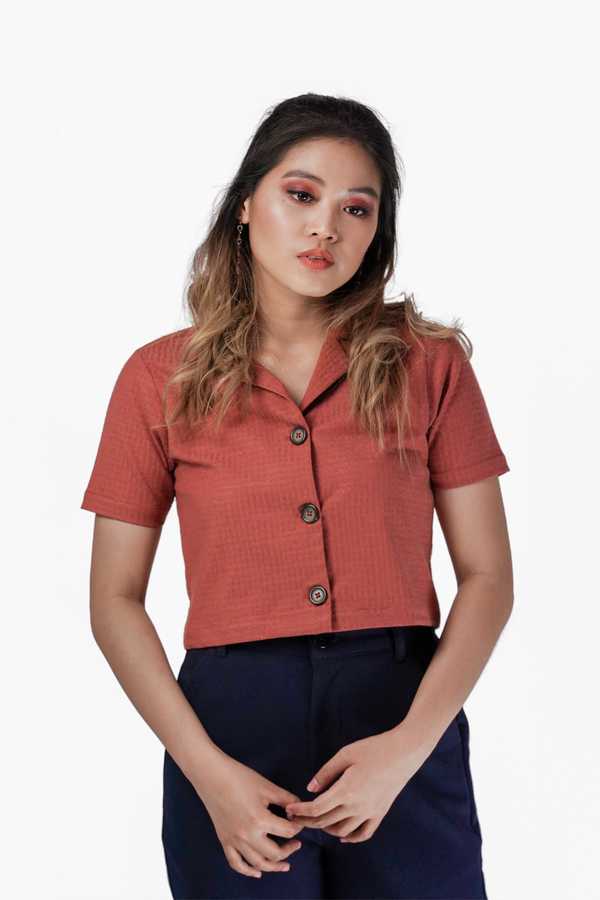 Button Down Polo - Sandstone