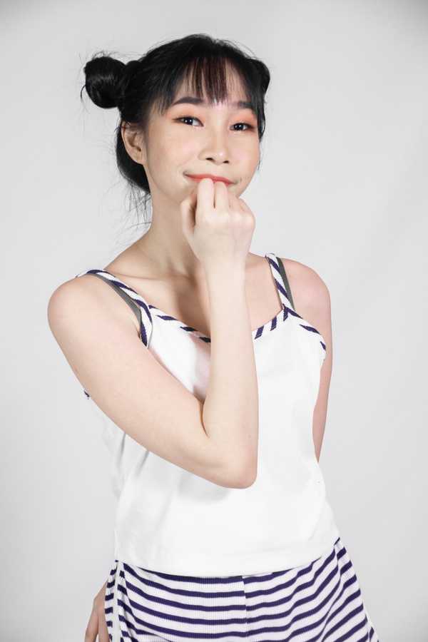 Sleeveless Striped Pajama Set - Marina